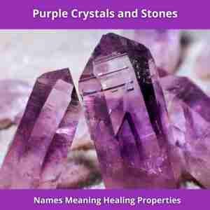 Light Purple Crystals And Stones Meaning Healing Properties Names 